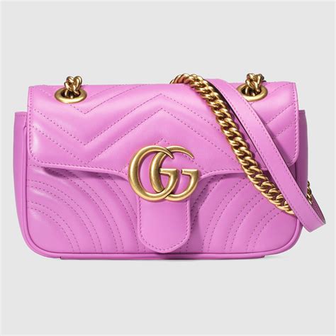 gucci marmont matelasse mini pink|Gucci Marmont matelasseé small shoulder.